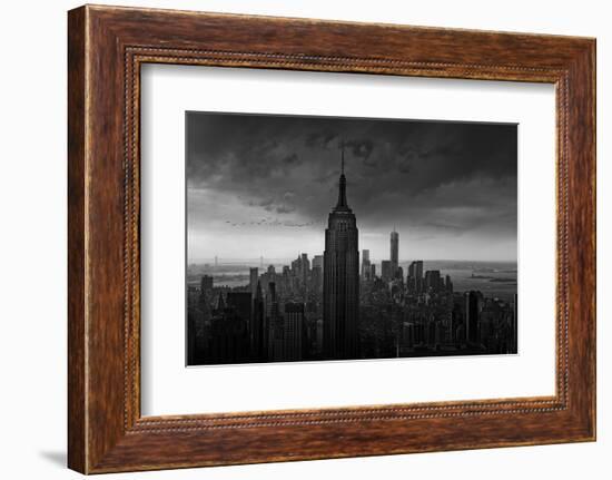 New York Rockefeller View-Wim Schuurmans-Framed Photographic Print