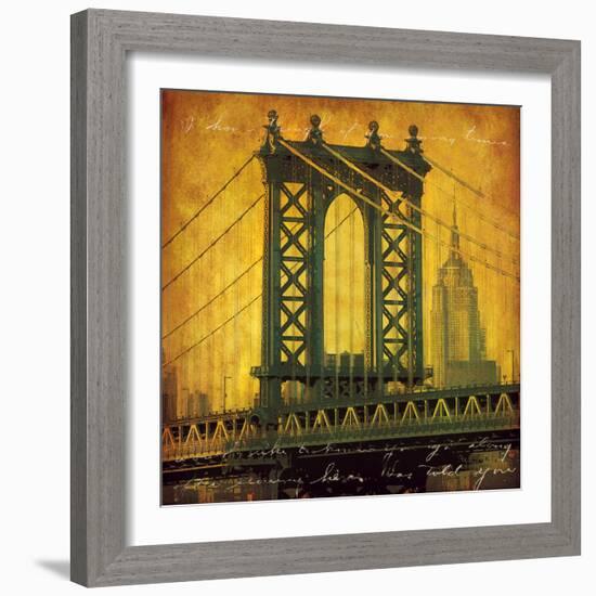 New York Romance-Julia Casey-Framed Art Print