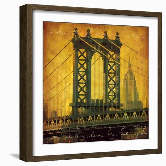 New York Romance-Julia Casey-Framed Art Print