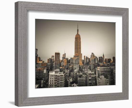 New York Rooftops-Assaf Frank-Framed Giclee Print