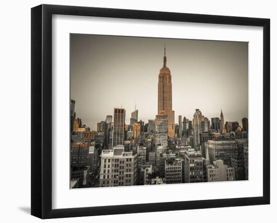 New York Rooftops-Assaf Frank-Framed Giclee Print