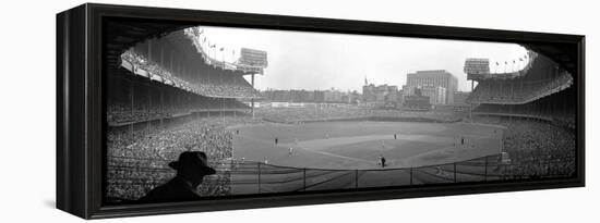 New York's Yankee Stadium as the Yankees Hosted the Brooklyn Dodgers-null-Framed Premier Image Canvas