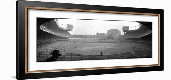 New York's Yankee Stadium as the Yankees Hosted the Brooklyn Dodgers--Framed Photographic Print