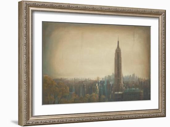 New York Silhouette-Paulo Romero-Framed Art Print