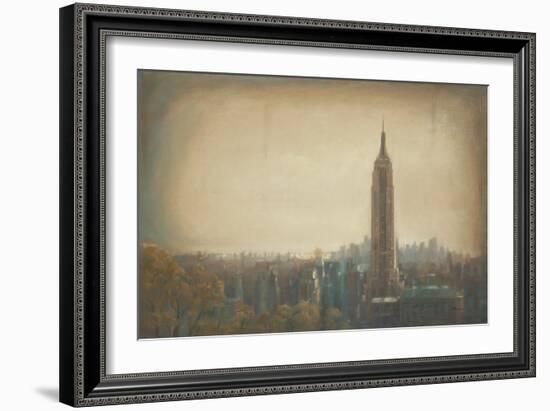 New York Silhouette-Paulo Romero-Framed Art Print