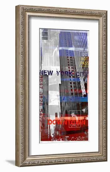 New York Sky II-Sven Pfrommer-Framed Art Print