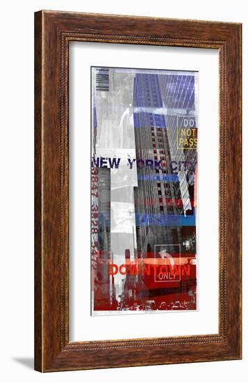 New York Sky II-Sven Pfrommer-Framed Art Print