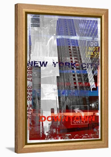 New York Sky II-Sven Pfrommer-Framed Stretched Canvas