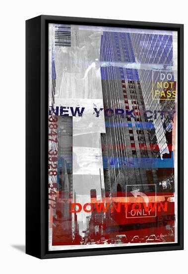 New York Sky II-Sven Pfrommer-Framed Stretched Canvas