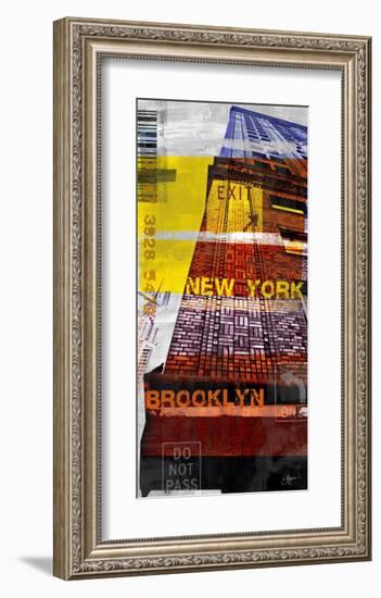 New York Sky III-Sven Pfrommer-Framed Art Print