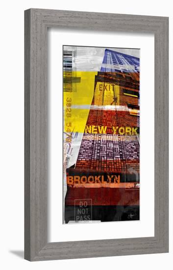 New York Sky III-Sven Pfrommer-Framed Art Print