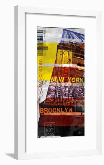 New York Sky III-Sven Pfrommer-Framed Art Print