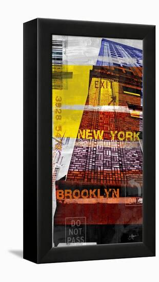 New York Sky III-Sven Pfrommer-Framed Stretched Canvas