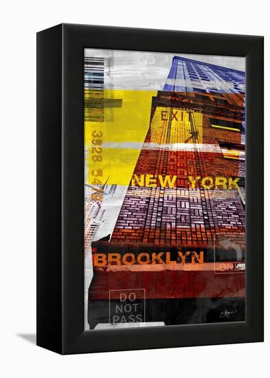 New York Sky III-Sven Pfrommer-Framed Stretched Canvas