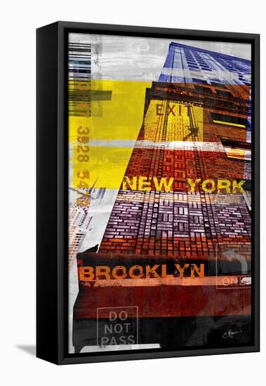 New York Sky III-Sven Pfrommer-Framed Stretched Canvas