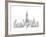 New York Skyline Crop-Avery Tillmon-Framed Art Print