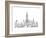 New York Skyline Crop-Avery Tillmon-Framed Art Print