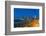 New York Skyline, Manhattan, Brooklyn Bridge over East River-Alan Copson-Framed Photographic Print