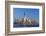 New York Skyline, Manhattan, Lower Manhattan and World Trade Center-Alan Copson-Framed Photographic Print