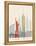 New York Skyline Poster-paulrommer-Framed Stretched Canvas