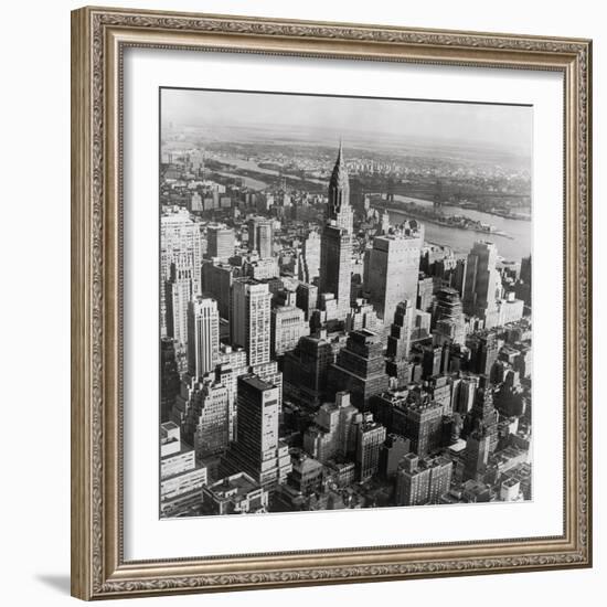New York Skyline, Spring-The Chelsea Collection-Framed Giclee Print