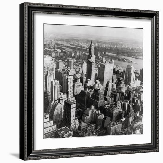 New York Skyline, Spring-The Chelsea Collection-Framed Giclee Print