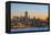 New York Skyline with Midtown, Manhattan and Empire State Building Viewed across Hudson River-Alan Copson-Framed Premier Image Canvas