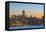 New York Skyline with Midtown, Manhattan and Empire State Building Viewed across Hudson River-Alan Copson-Framed Premier Image Canvas