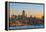 New York Skyline with Midtown, Manhattan and Empire State Building Viewed across Hudson River-Alan Copson-Framed Premier Image Canvas