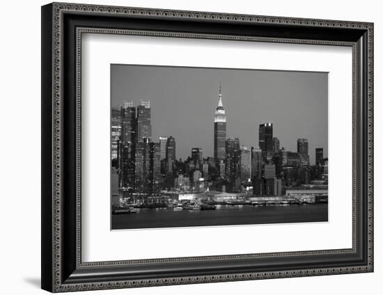 New York Skyline-Chris Bliss-Framed Art Print