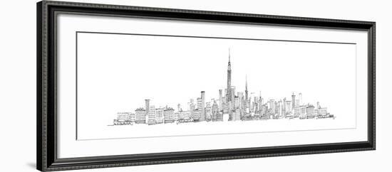 New York Skyline-Avery Tillmon-Framed Art Print