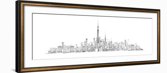 New York Skyline-Avery Tillmon-Framed Art Print