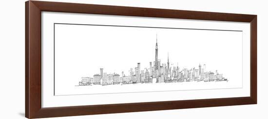 New York Skyline-Avery Tillmon-Framed Art Print