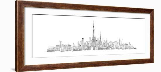 New York Skyline-Avery Tillmon-Framed Art Print