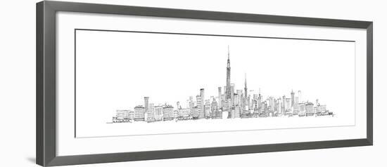 New York Skyline-Avery Tillmon-Framed Art Print