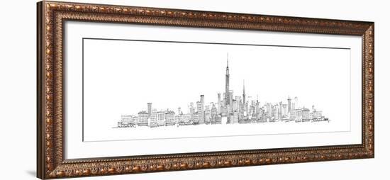 New York Skyline-Avery Tillmon-Framed Art Print