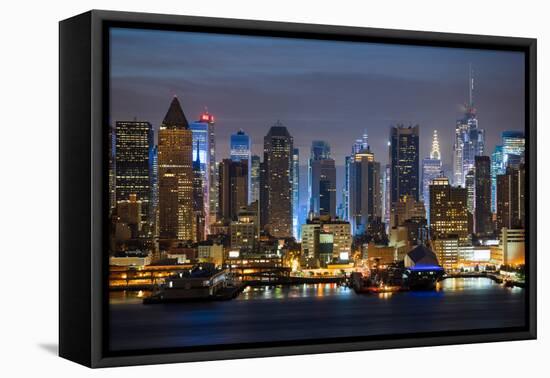 New York Skyline-beboy-Framed Premier Image Canvas