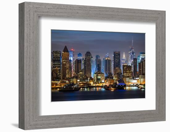 New York Skyline-beboy-Framed Photographic Print