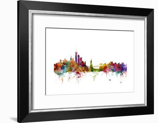 New York Skyline-Michael Tompsett-Framed Art Print