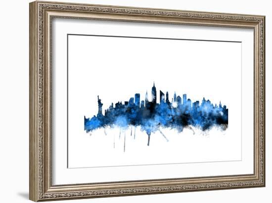 New York Skyline-Michael Tompsett-Framed Art Print