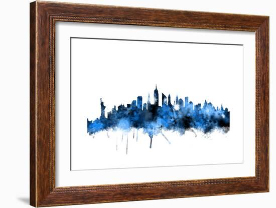 New York Skyline-Michael Tompsett-Framed Art Print