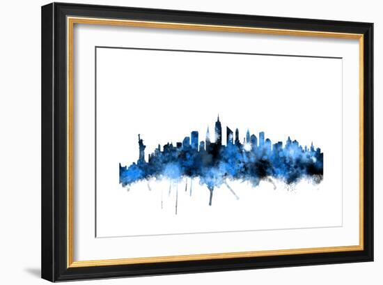 New York Skyline-Michael Tompsett-Framed Art Print