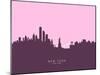 New York Skyline-Michael Tompsett-Mounted Art Print