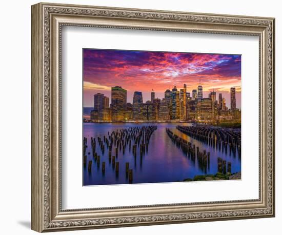 New York skyline-Marco Carmassi-Framed Photographic Print