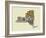 New York State Map-Lanre Adefioye-Framed Giclee Print