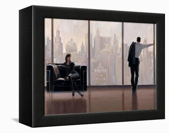 New York State of Mind-Brent Lynch-Framed Stretched Canvas