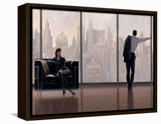 New York State of Mind-Brent Lynch-Framed Stretched Canvas