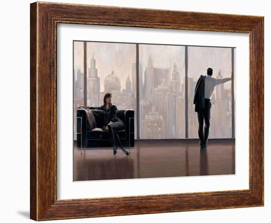 New York State of Mind-Brent Lynch-Framed Art Print