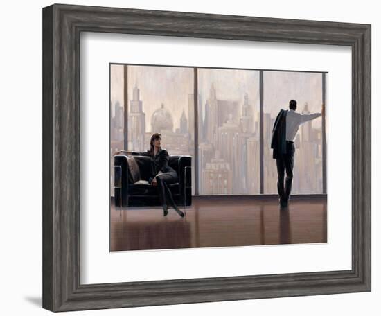 New York State of Mind-Brent Lynch-Framed Art Print