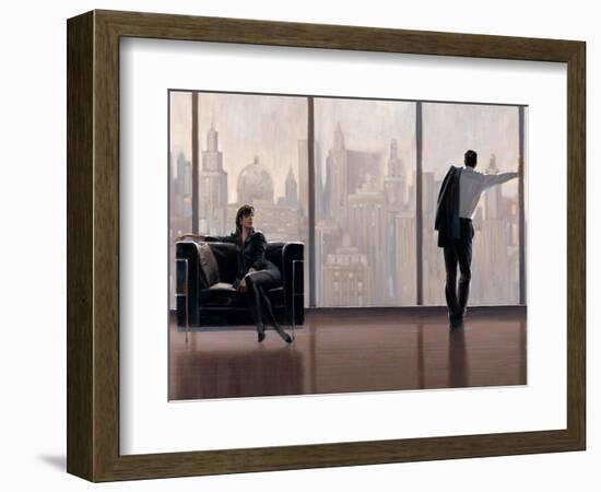 New York State of Mind-Brent Lynch-Framed Art Print